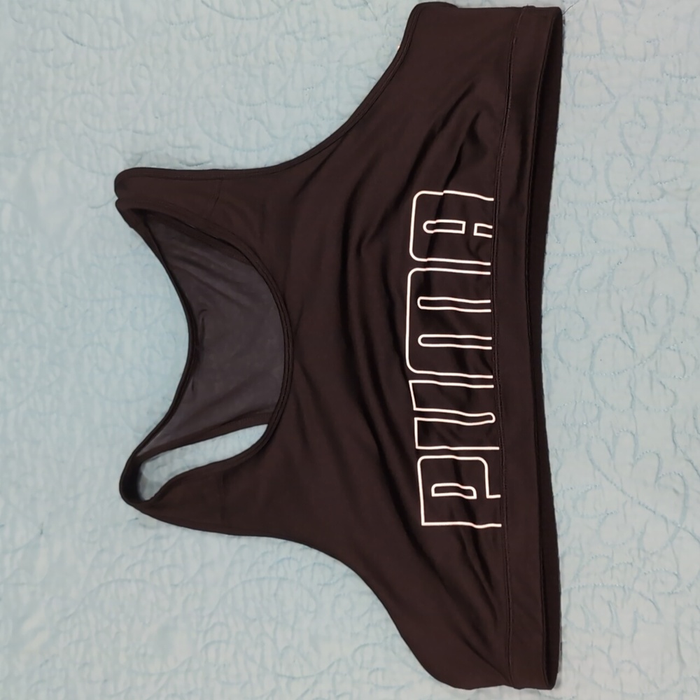 NWOT Puma 3X Black Sports Bra